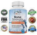 Bone Strength - Calcium Magnesium for Bone Health- Calcium Citrate with Vitamin D3 for Bone Density- Calcium Supplement for Women-High Absorption Calcium 1000mg- 90 Tablets Made USA by Amate Life