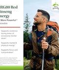 Terry Naturally Hrg80 Red Ginseng Energy Support Healthy Energy & Focus Herbal Supplement With Korean Red Ginseng Root Powder Tablets To Aid Healthy Endurance 30 Chewable Tablets (Pack Of 2)