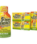 5Hour Energy Extra Strength Energy Shot Peach Mango Flavor Zero Calories & Sugar 230 Mg Caffeinated Shot Amino Acids & B Vitamins Dietary Supplements 1.93 Oz. 30 Count