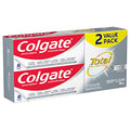 Colgate Total Toothpaste With Stannous Fluoride And Zinc Multi Benefit Toothpaste With Sensitivity Relief And Cavity Protection Deep Clean 4.8 Ounce (Pack Of 2)