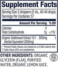 Vimergy Goldenseal Fast-Absorbing Water Extract 2000Mg Herbal Equivalent Usda Certified Organic Vegan Kosher 115 Ml (57 Servings)