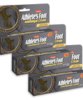 Natureplex Athlete S Foot Cream 1 Clotrimazole 1.25 Oz (3 Pack) Antifungal Treatment For Jock Itch Foot Fungus Ringworm Fungal Skin Armpit & Feet Made In Usa