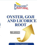 Oyster, Goji & Licorice Root Complex, Gmp, Natural Product Assn Certified, Made In Usa - 60 Capsules