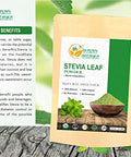 Herbs Botanica Stevia Powder Pure Extract Natural Sweetner Sugar Alternative For Keto Diet ZeroCalorie Sugar Alternative No Aritificial Sweetner added. 100% Natural 5.3 oz