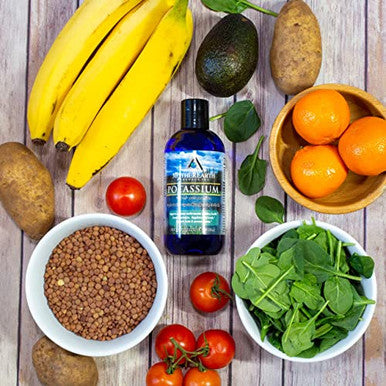 Mother Earth Minerals Ionic Liquid Potassium Supplement High Absorption Angstrom Potassium Mineral Drops For Electrolyte Balance Hydration Nerve & Muscle Support 8 Oz