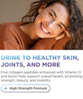 Dr. Emil Nutrition Multi Collagen - Hydrolyzed Collagen Supplement - Types I Ii Iii V & X - Hair Skin Nails & Joint Support - Non-Gmo & Dairy-Free 90 Capsules