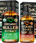 Nutraharmony Organic Mullein & Vitamin D3 K2 Drops