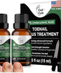FOOT CURE Toenail Renewal Solution Extra Strength Care for Toe Nail AND Fingernails Nail Repair Solution for broken Discolored Nails Renews Damaged Cracked Ingrown Toenail Made In USA