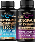 Nutraharmony Glucosamine Chondroitin & Menopause Capsules