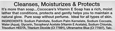 Cococare Vitamin E Soap 4 Ounce