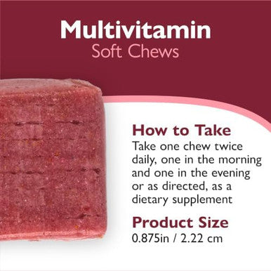 Celebrate Vitamins Bariatric Multivitamin Soft Chews - Essential Vitamins & Minerals Sugar & Gluten Free - Gastric Bypass & Sleeve Gastrectomy Supplement - 60 Soft Chews