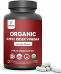 Organic Apple Cider Vinegar with The Mother Ã¢â‚¬â€œ 1200mg Capsules for Optimal Wellness, Gluten-Free, Non-GMO, 120 Veggie Capsules Ã¢â‚¬â€œ Zealthy Life
