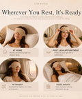 Anemone Contour Sleeping Mask For Women Softer Than Silk Eye Masks For Sleep Complete Blackout Zero Eye Pressure Fit Lightweight Eye Care Travel Essentials Included