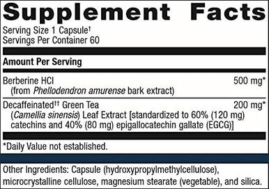 Metagenics Berberine GT - Supports Cardiovascular Health and Healthy Glucose Metabolism | 60 Count