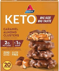 Atkins Caramel Almond Clusters Gluten Keto Snack Bars With Lemon Bar 16 Count