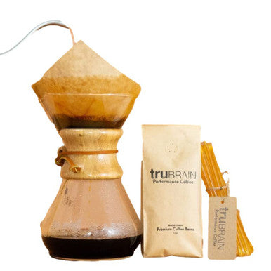 TruBrain Nootropic Coffee Enhancer - Focus, Energy, Clarity. Fast Absorbing Nootropics | Brain Boosters | Improve Memory | Stop Procrastination