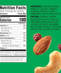 Emerald Nuts Cashews and Almonds with Dried Cranberries 7 Ct (1-Pack) | 100-Calorie Individual Packs of Nut Blend and Dried Fruit | Kosher Certified, Non-GMO, Contains No Artificial Preservatives, Flavors or Synthetic Colors