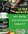 Halalways Multivitamin Certified Halal Multivitamin, Supplement Tablet With Vitamin A, Vitamin C, Vitamin D, Vitamin E And Zinc For Immune Health Support, B12, Calcium & More
