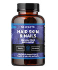 Newgate Labs Hair, Skin And Nails Growth 90 High Strength Tablets - Premium Supplement For Men & Women - With Marine Collagen Halal Made In The Uk