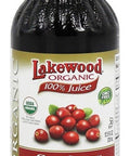 Lakewood Organic Cranberry Concentrate Juice 12.5 Oz