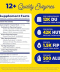 Enzymedica Digest Fullrange Everyday Digestive Enzymes Fastacting Gas & Bloating Relief 90 Count