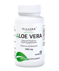 Hallusa Natural - Aloe Vera 1.000 Mg 60 Softgel - Gut Health Supplements Digestive Health - 30 Day Supply
