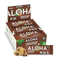 Aloha Organic Plant Based Protein Bars Chocolate Chip Cookie Dough, 1.98 Oz,(Pack of 12)