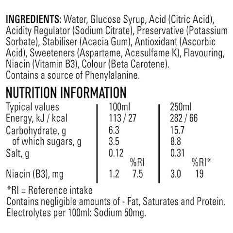 Lucozade Sport Body Fuel - Orange 12x500ml| Isotonic sports drink, with Electrolytes and Vitamin B3 | Still | Bursting with Flavour - Packaging May Vary