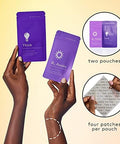 The Good Patch Weekday Hustle Duo Awake B12 with Caffeine and Vitamins to Help Promote Energy Think with Caffeine Yerba Mate to Support Focus (8 Total Patches)