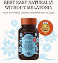 Herbs Etc. Deep Sleep Softgels Holistic Bedtime Supplement for Calming Sleep Aid Chamomile Lemon Balm Extract & Passionflower