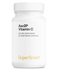 Supersmart Asc2P 500 mg Per Day Magnesium Ascorbyl Phosphate AntiAging Antioxidant Supplement Powerful Form of Vitamin C NonGMO Gluten Free 60 Vegetarian Capsules