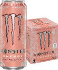 Monster Energy Ultra Peachy Keen, Sugar Free Energy Drink, 16 Ounce (Pack of 4)