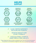BioEmblem Adults Triple Magnesium Complex and Vitamin D3 K2 and Vitamin BComplex 270 Count