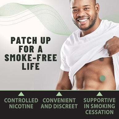 Tolevita Antismoke Herbal Patches Circle Shape 7Mg Green Quit To Help Reduce Cravingsherbal Stop Aid For A Healthier Lifestyle 30 Patches