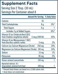 Flora Bone Health with Calcium Magnesium and Vitamins D K 2.51 Ratio of Calcium to Magnesium Vegan GlutenFree Fruit Juice Base 8fl. oz. Glass Bottle