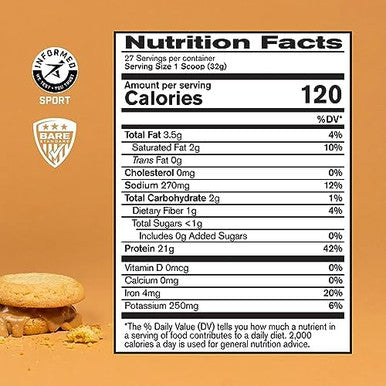 Bare Performance Nutrition Bpn Vegan Peanut Butter Cookie Protein + Strong Reds Strawberry Bundle