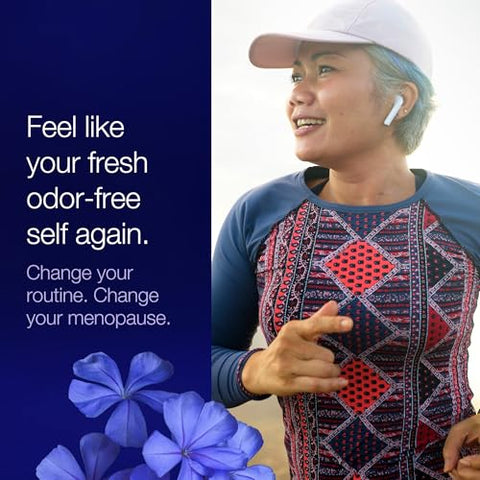 Vagisil Menopause Support Probiotic Mousse Wash Ph Balanced For Mature Microbiome 24 Hour Freshness Light Botanical Scent Gentle Formula For Mature Skin Sulfate- 6 Oz