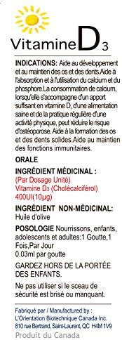 WOTAXEN Liquid Vitamin D3 400IU 3.6ml