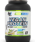 BPI Sports Vegan Protein - Non-Dairy Plant-Based Vegan Friendly Zero Sugar Vanilla