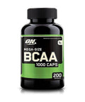 Optimum Nutrition Instantized Mega Size Bcaa 1000 Caps Branched Chain Essential Amino Acids Capsules 1000Mg 200 Capsules
