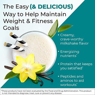 Reignite Wellness By Jj Virgin Vanilla Paleo-Inspired All-In-One Shake And Extra Fiber Powder Supplement