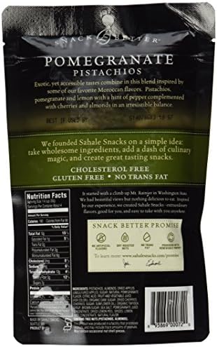 Pomegranate Flavored Pistachios 4 Ounces (Case of 6)