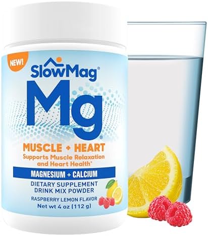 Slowmag Magnesium Citrate Gummies 60 Count Supports Muscle Health Natural Berry Flavor Recovery & Relaxation Pack Of 2
