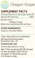 Oregon Grape B120 Alcohol-Free Herbal Extract Tincture, Super-Concentrated Responsibly farmed Oregon Grape (Mahonia spp.) (4 fl oz)