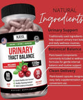 Kaya Naturals D-Mannose Capsules Urinary Tract Cleanse | Urinary Tract UT Cleanse & Bladder Health Made with Cranberry Hibiscus & Dandelion Root Cranberry Supplement