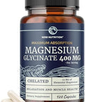 Nobi Nutrition Magnesium Citrate 500 Mg (120Ct) For Calm & Relaxation High Absorption Magnesium Supplement With Elemental Mag Oxide Constipation & Digestion Support Gluten Soy 4Month Supply