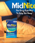 Midnite Extended Release Medium Dose 6 Mg Melatonin Sleep Aid Nonhabit Forming Herbal Dietary Supplement For Adults Drug Gluten Lactose Vegetarian Vegan 30 Tablets