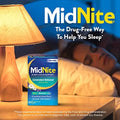 Midnite Extended Release Medium Dose 6 Mg Melatonin Sleep Aid Nonhabit Forming Herbal Dietary Supplement For Adults Drug Gluten Lactose Vegetarian Vegan 30 Tablets