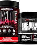 Prosupps Hyde Nightmare Intense Energy Pre-Workout Blood Berry And Creatine 300 Bundle