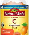 Nature Made Vitamin C Extra Strength 500 Mg Per Serving Dietary Supplement For Immune Support 180 Gummies 90 Day Supply